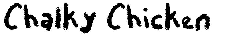 Chalky Chicken шрифт