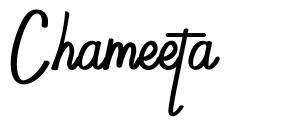 Chameeta font
