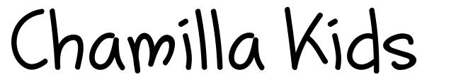 Chamilla Kids шрифт