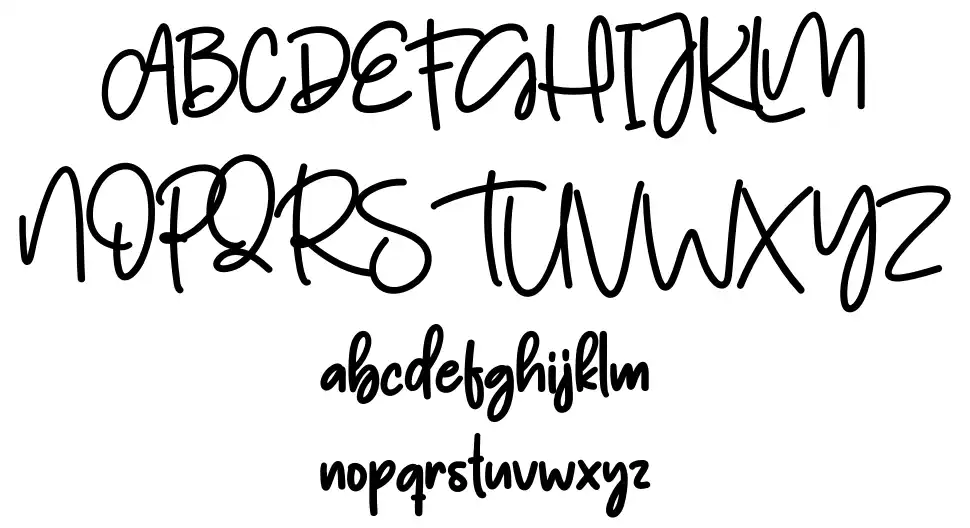 Champion schriftart vorschau