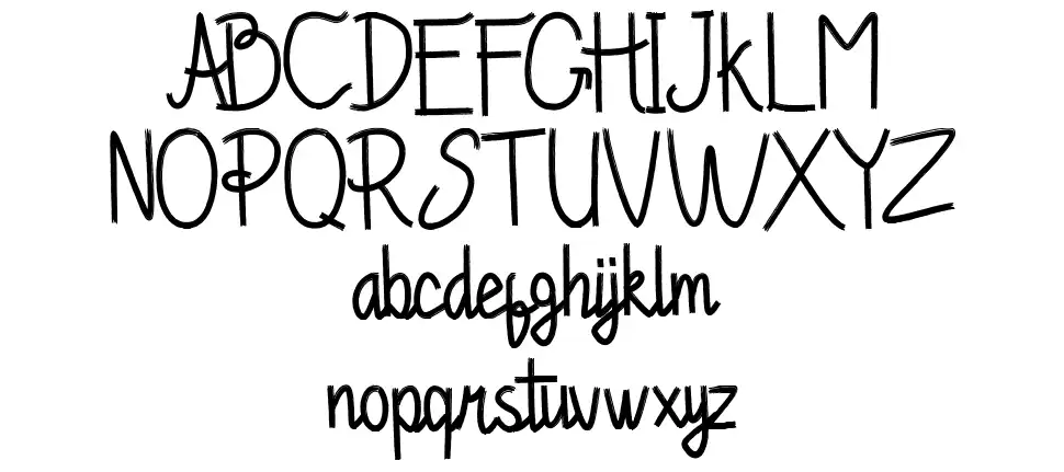 Chandry font specimens