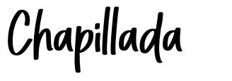 Chapillada шрифт