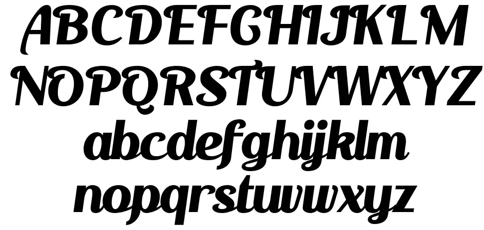 Chapu Chaps font specimens