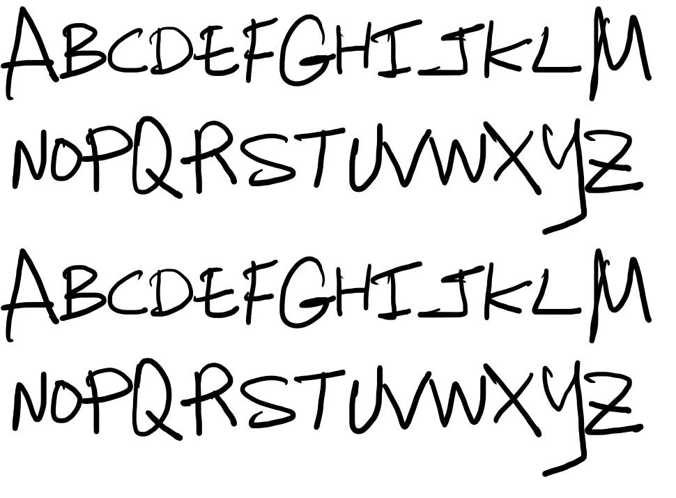 Charanga font specimens