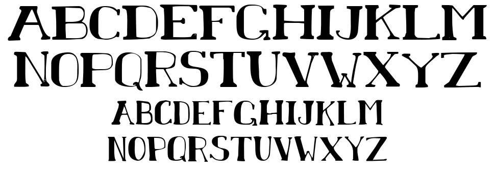 Chardin Doihle font specimens