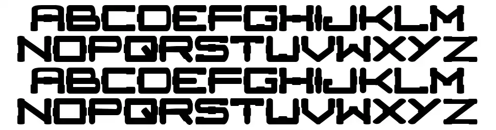Chargefont specimens