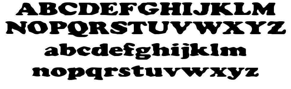 Charlemagne 字形 标本