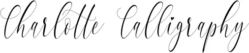 Charlotte Calligraphy