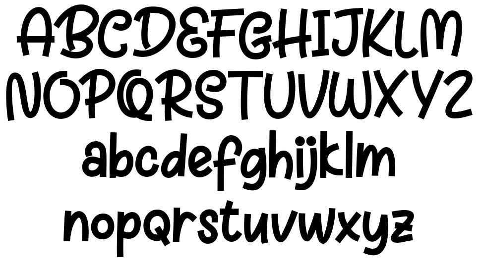 Charly Dreams font specimens