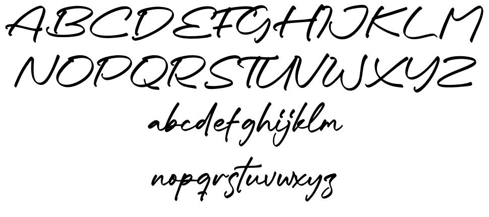 Charstter Fieldman font specimens