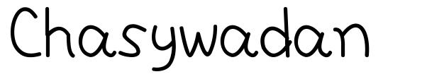 Chasywadan font