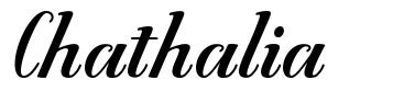 Chathalia font