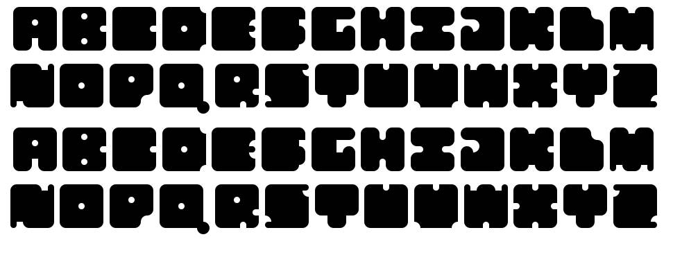 Cheapskate 字形 标本