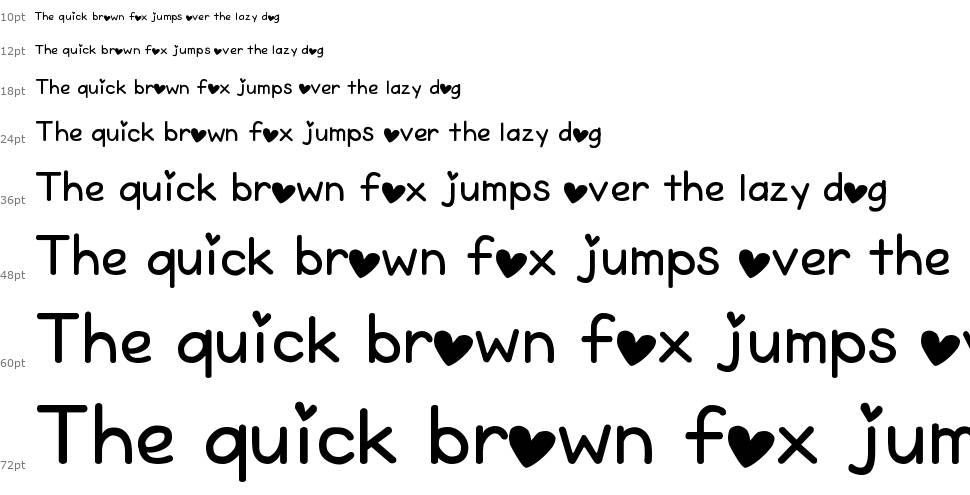 Cheeky Rabbit font Şelale