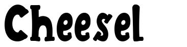 Cheesel font