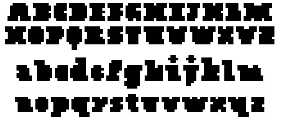 Chemo Serif Screen písmo Exempláře