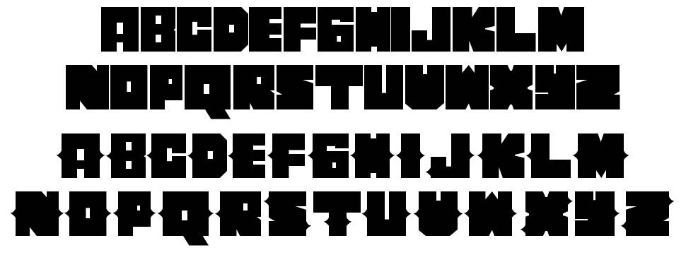 Cherito font Örnekler