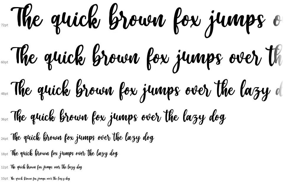 Cherry Blossom Script font by Zeenesia Studio FontRiver