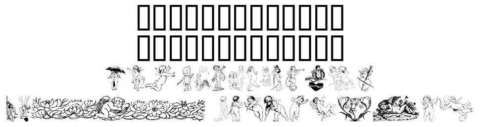 Cherubfont specimens