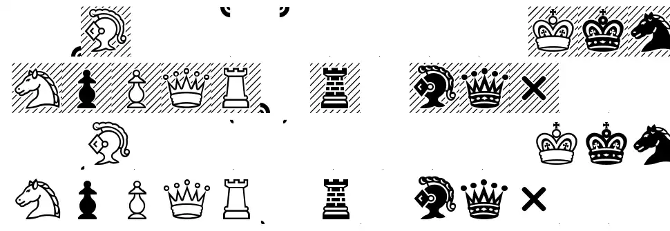 Chess Condalfont specimens