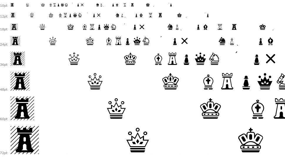 Chess Magnetic шрифт Водопад