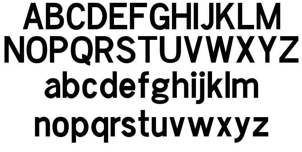 Chester Sans font Örnekler