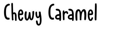 Chewy Caramel czcionka