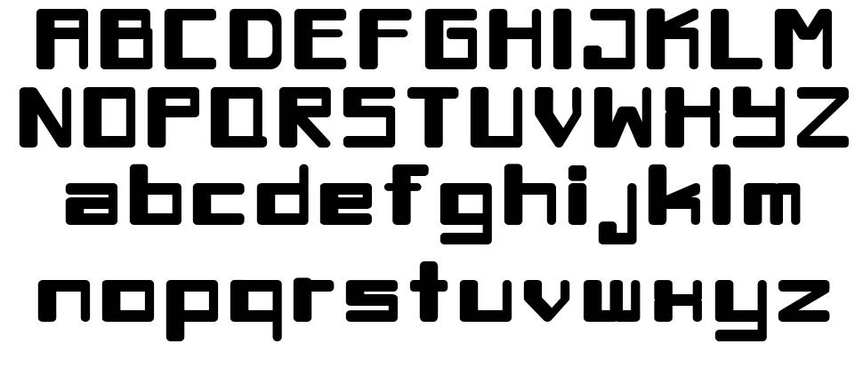 Chiaroscuro 字形 标本