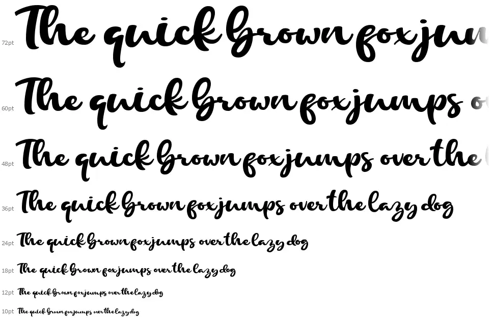 Chick Chack font Şelale