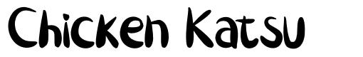Chicken Katsu font