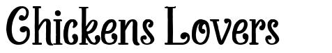Chickens Lovers font