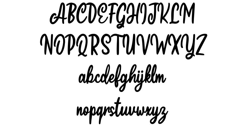Chidera font Örnekler