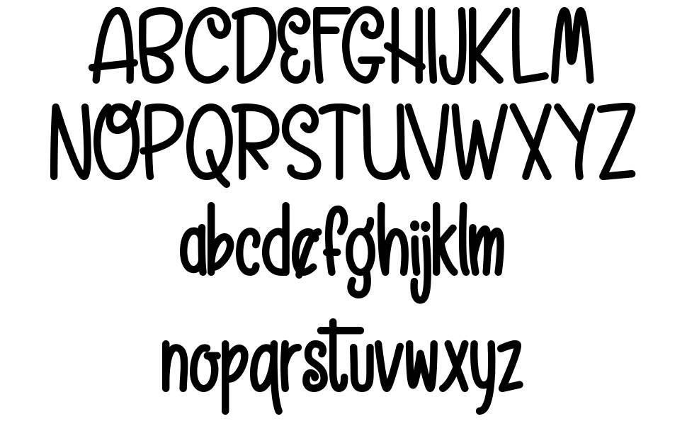Chiffon font Örnekler