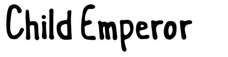 Child Emperor font