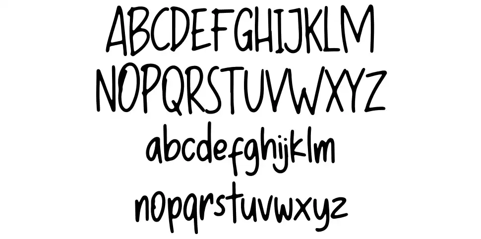 Children Book Kids font specimens