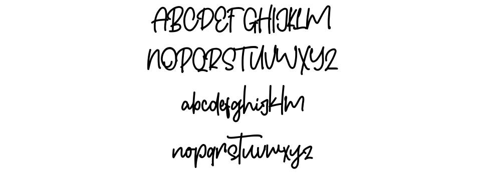 Chillhop font Örnekler