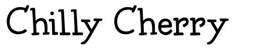 Chilly Cherry font
