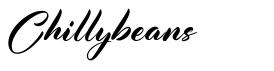 Chillybeans font