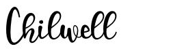 Chilwell шрифт