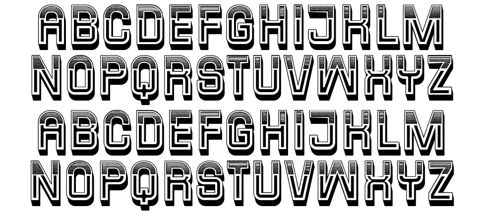 Chimney Sweepfont specimens