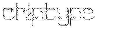 Chiptype font