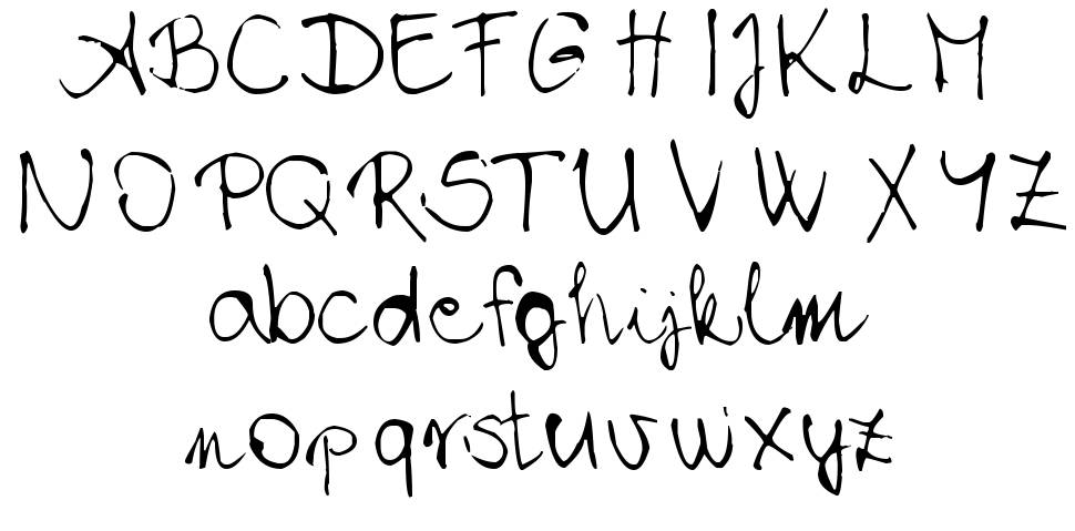 Chloe's Handwriting フォント 標本