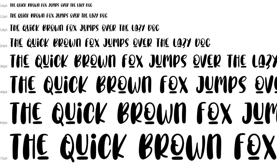 Choco Letter font Şelale