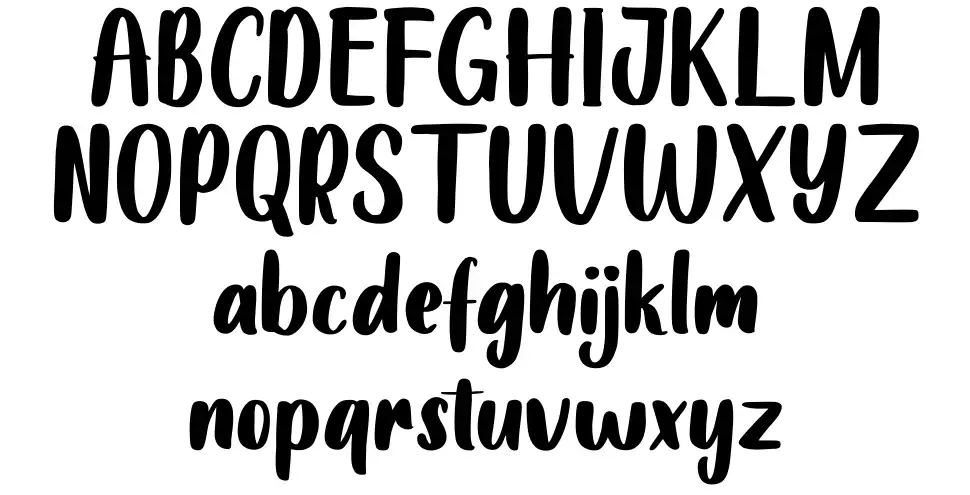 Chocolate Drink font by Makashi FontRiver