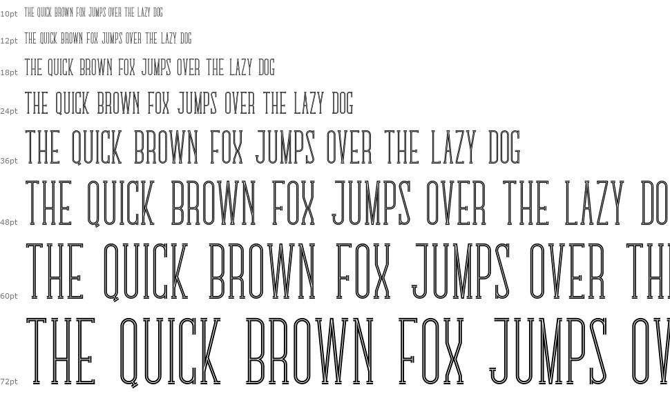 Chokie Crossline Style font Şelale