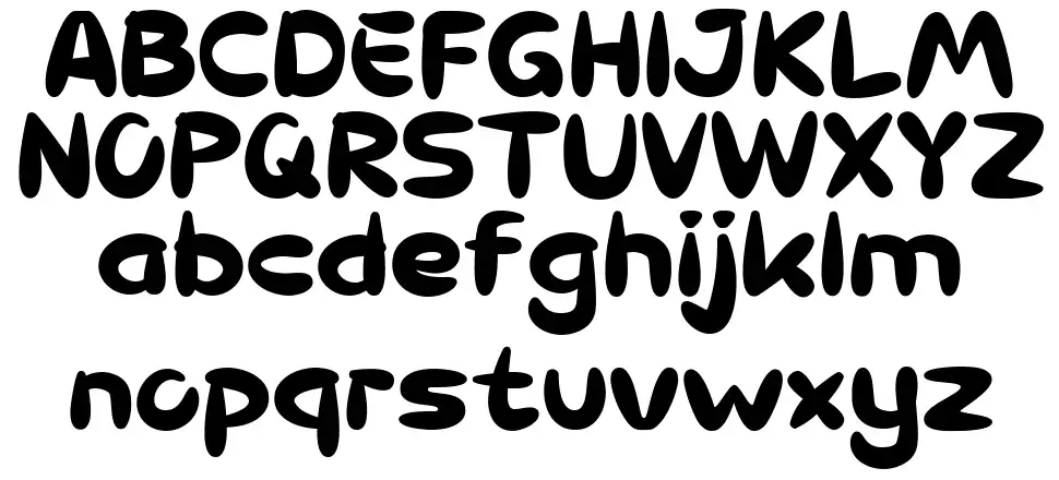 Choko Theo Specimen Choko Theofont specimens