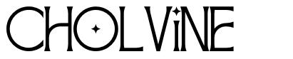 Cholvine 字形