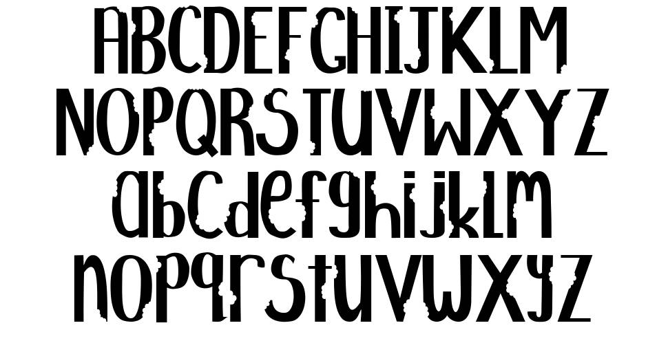 Chomp font specimens