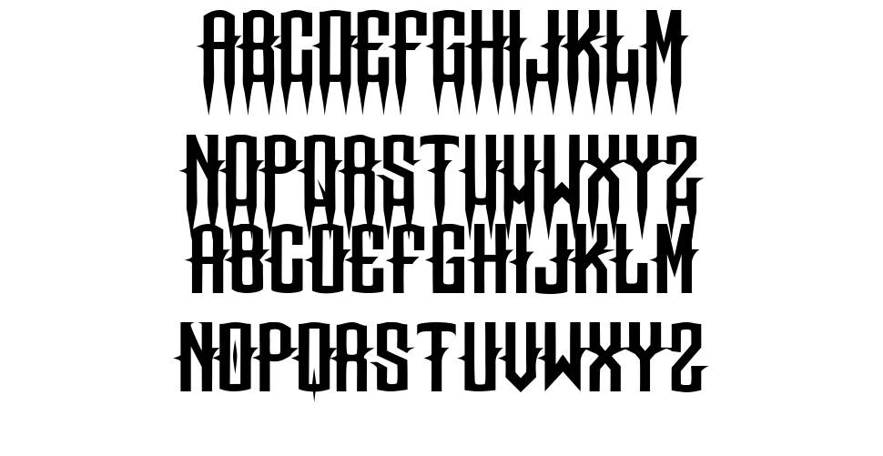 Chops Chops font specimens