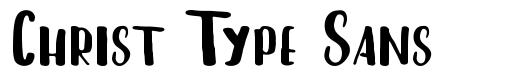 Christ Type Sans font